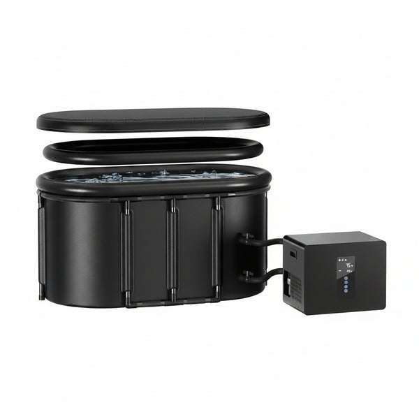 1/3HP Ice Bath Chiller & 148Gal Cold Plunge Tub Bundle