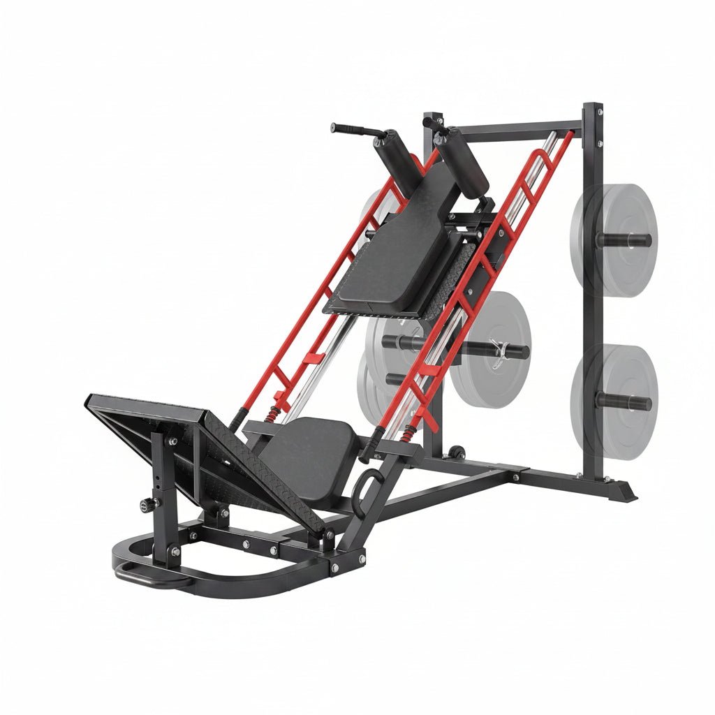 Leg Press Hack Squat Machine Combo for Home Gym, Upgraded Leg Press